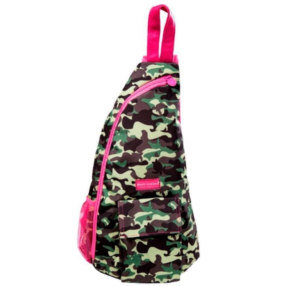 NWOT Simply Southern Sling Bag CAMO